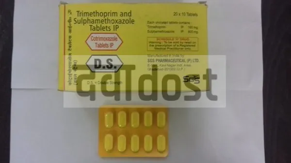 Co Trimoxazole DS 800mg/160mg Tablet 10s