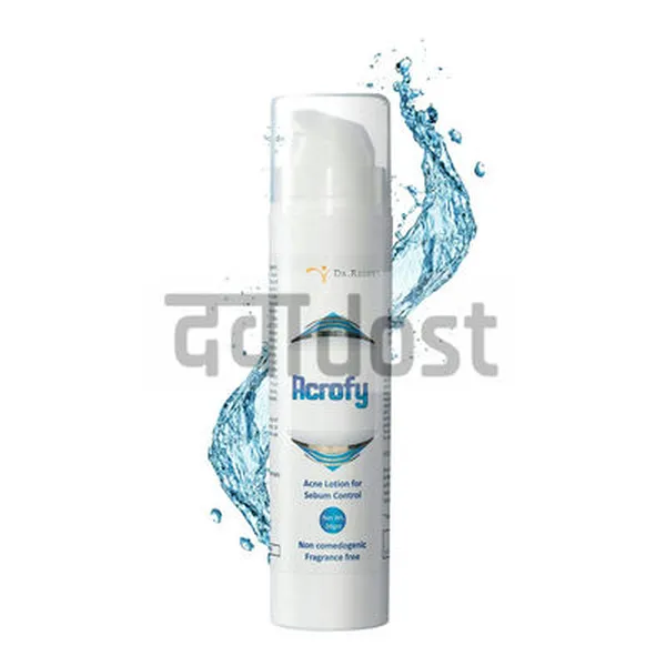 Acrofy Moisturizer for Acne-Prone Skin Sebum Control Formula Oil Free Matte Effect 50gm