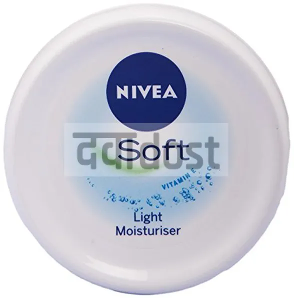 Nivea Soft Light Moisturiser Cream 200gm