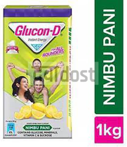 Glucon D Instant Energy Health Drink Nimbu Pani 1kg
