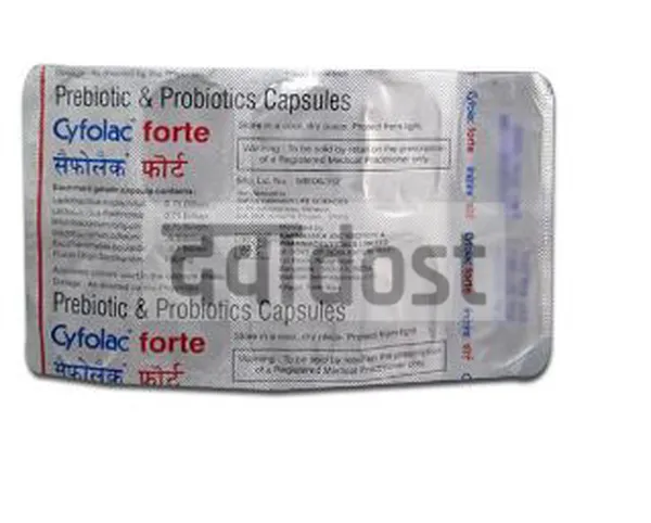 Cyfolac Forte Capsule 10s