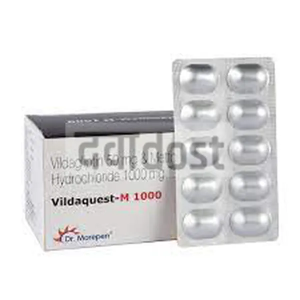 Vildaquest M 1000mg/50mg Tablet 10s