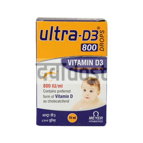 Ultra D3 800IU Oral Drops 15ml