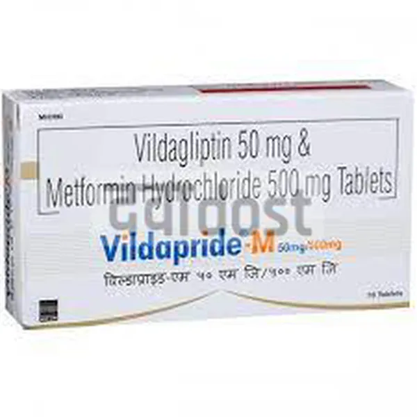Vildatreat M 500mg/50mg Tablet 15s
