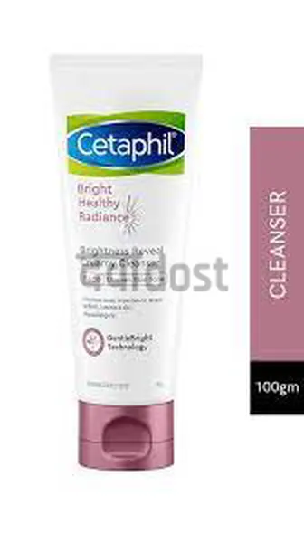 Cetaphil Bright Healthy Radiance Brightness Reveal Creamy Cleanser 100gm