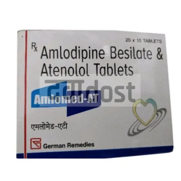 Amlomed AT 5 mg/50 mg Tablet