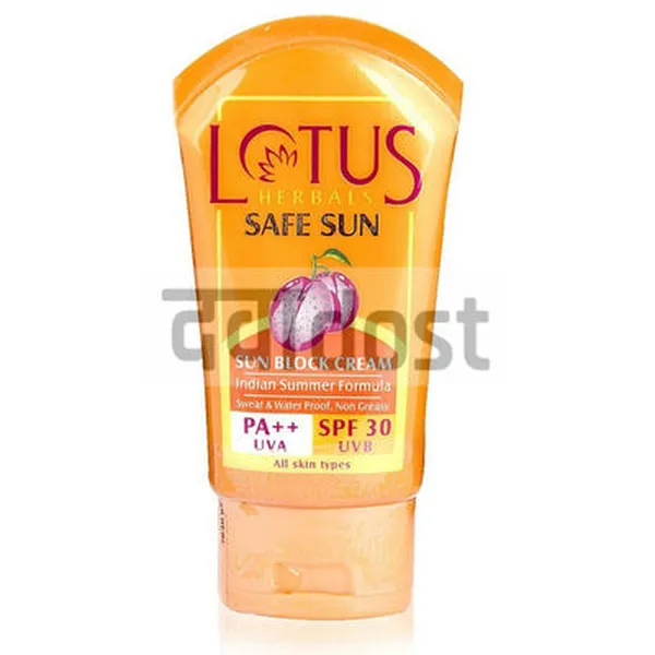 Lotus Safe Sun Cream Spf 30 50gm