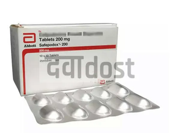 Safepodox 200mg Tablet DT