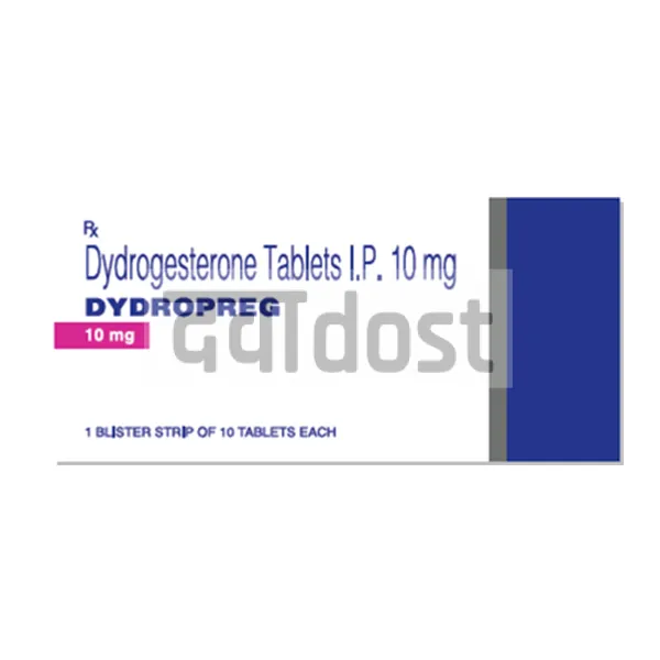 Dydropreg 10mg Tablet 10s