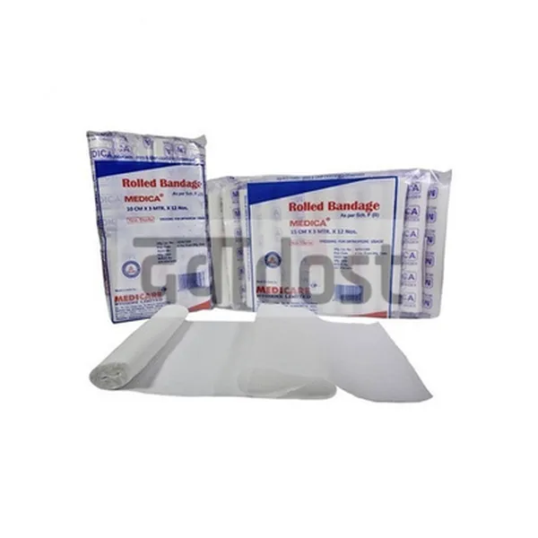 Rolled Bandage 15CM*3M Pack Of 10s