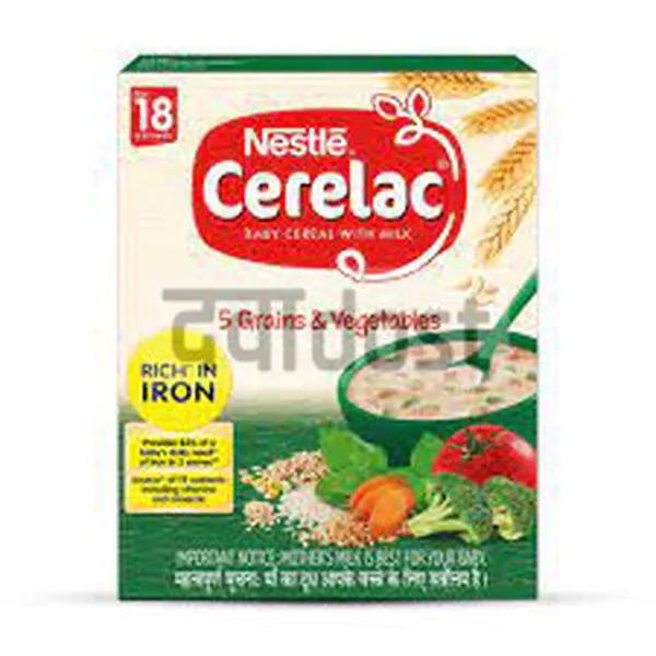 Nestle Cerelac Baby Cereal with Milk 5 Grains & Vegetables 18 to 24 Months 300gm