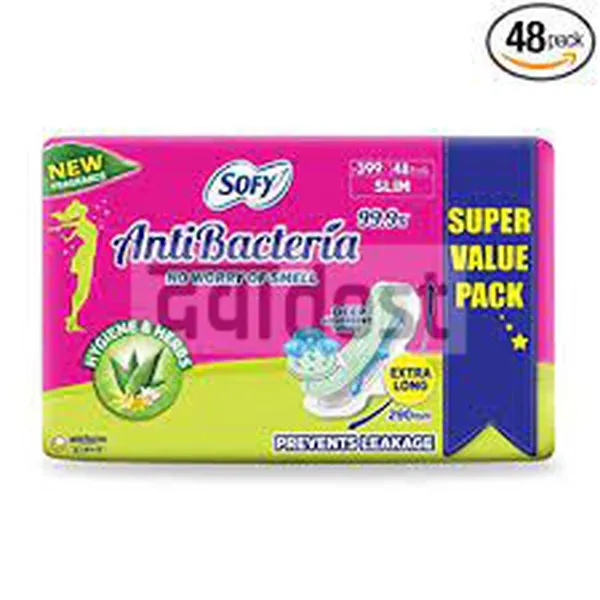 Sofy antibacterial sanitary pad XL 48s