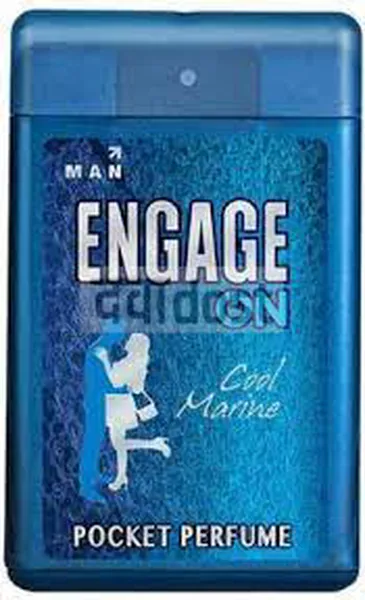 Engage On Cool Marine Men Poker Perfume 17ml 