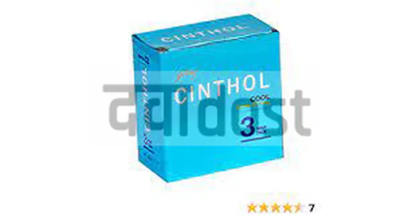 Cinthol cool soap menthol 75gm 3s