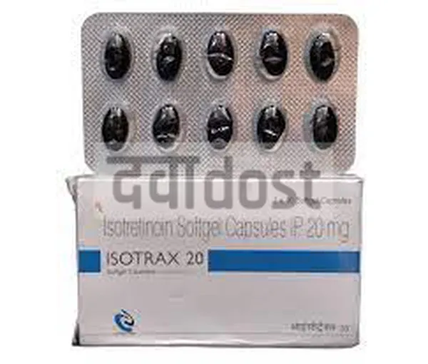 Isotrax 20mg Softgel Capsule