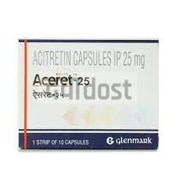 Aceret 25mg Capsule 10s