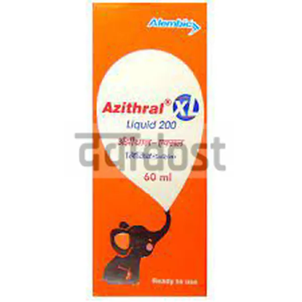 Azithral XL 200 Liquid 60ml