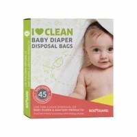 Bodyguard - Baby Diapers And Sanitary Disposal Bag - 45 Bags