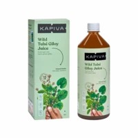 Kapiva Wild Tulsi Giloy Juice 1l | Natural Juice For Building Immunity | First Brand To Use Neem Grown Giloy Stems With Fresh Tulsi Leaves | No Added Sugar