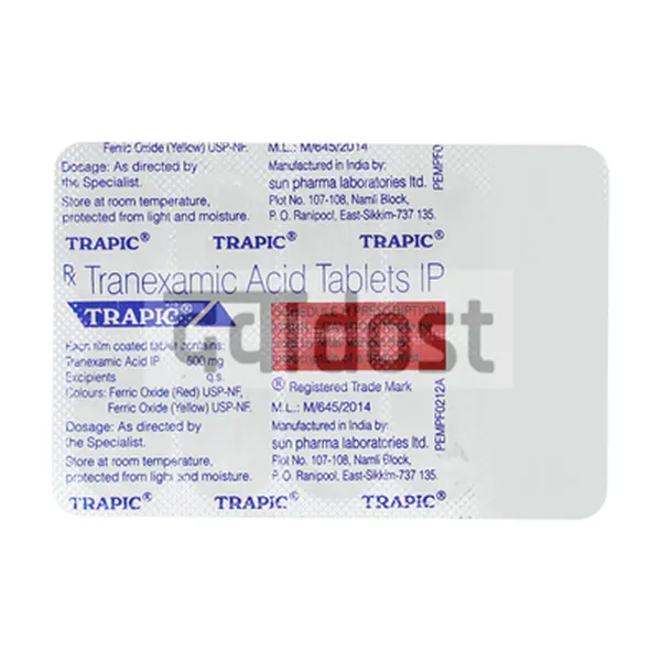 Trapic 500mg Tablet 10s