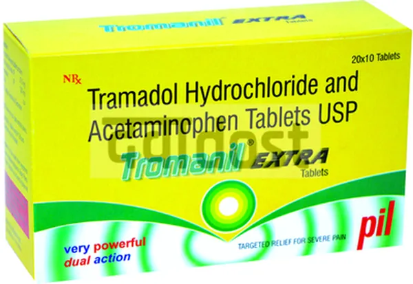 Tromanil Extra 500 mg/50 mg Tablet 10s 