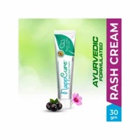 Green Cure Nappcure Herbal Babys Diaper Rash Cream With Zincum, Black Currant And Hamamelis - 50gm