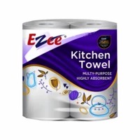 Ezee 2 Ply  Kitchen Towel 2 In 1 Saving Pack  Of 100