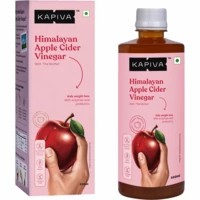 Kapiva Himalayan Apple Cider Vinegar With Mother Vinegar 500ml | Unfiltered Unpasteurized And Undiluted | Suitable For Weight Loss - Immunity - Skin Care - Hair Care - Cough And Cold