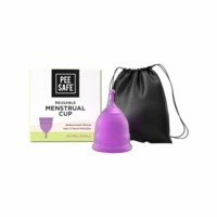 Pee Safe Reusable Menstrual Cup With Medical Grade Silcone For Women - Extra Small