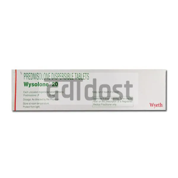 Wysolone 20 Tablet DT 15s