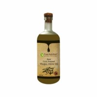 Pure Nutrition Extra Virgin Olive Oil, Raw Cold Pressed, Edible Premium Grade, Ideal For Dressing & Garnishing - 500ml Glass Bottle