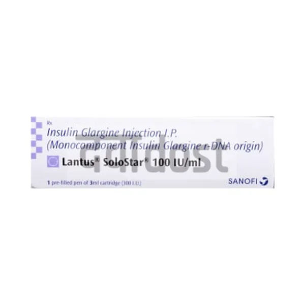 Lantus Solostar 100IU/ml Solution for Injection