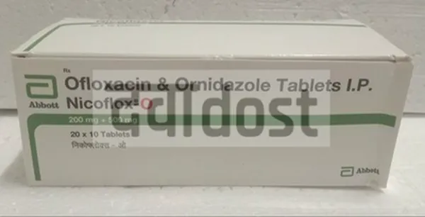 Nicoflox O 200mg/500mg Tablet