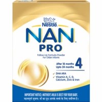 Nestle Nan Pro 4 Baby Food Follow Up Infant Formula (after 18 Months) Refill Of 400 G
