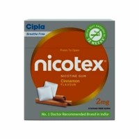 Nicotex 2mg Cinnamon Gums Sugar Free Strip Of 9