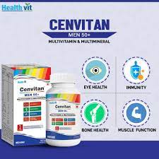 Healthvit Cenvitan Men Multivitamin & Multimineral-60 Tablets 