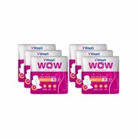 Vwash Wow Ultra Thin Size R Sanitary Pads Pack Of 30 (packs Of 6x5)