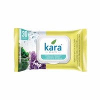 Kara Micellar Water Makeup Removal Wipes With Seaweed And Lavender - (30 Wipes)