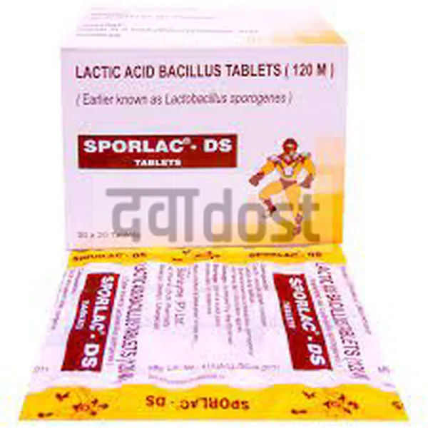 Sporlac DS Tablet 20s