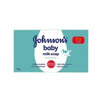 Johnsons Baby Milk Soap - 75g With New Easy Grip Shape