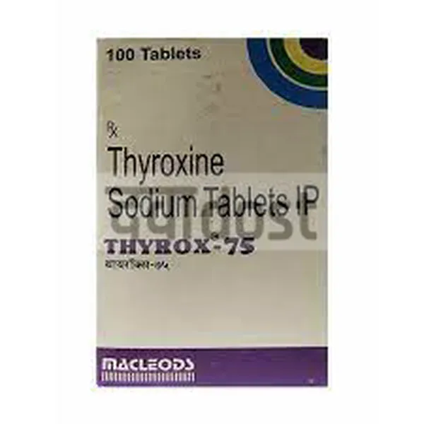 Thyrox 75mcg Tablet
