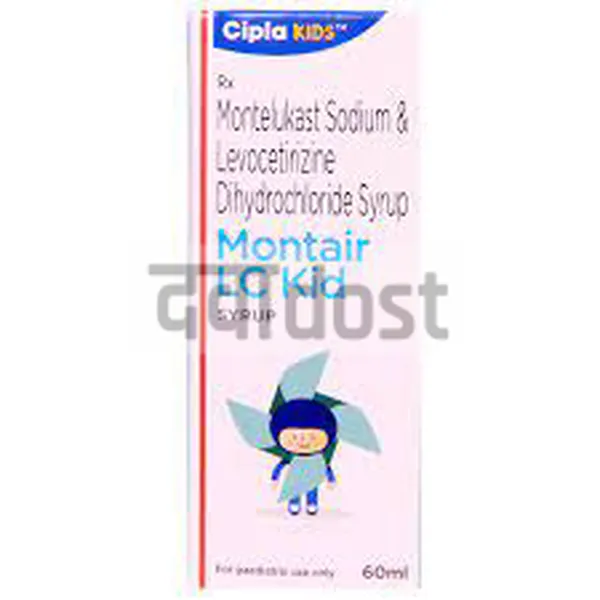 Montair LC 2.5mg/4mg Kid Syrup 60ml