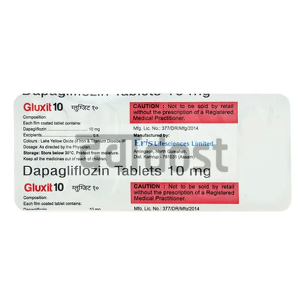 Gluxit 10mg Tablet
