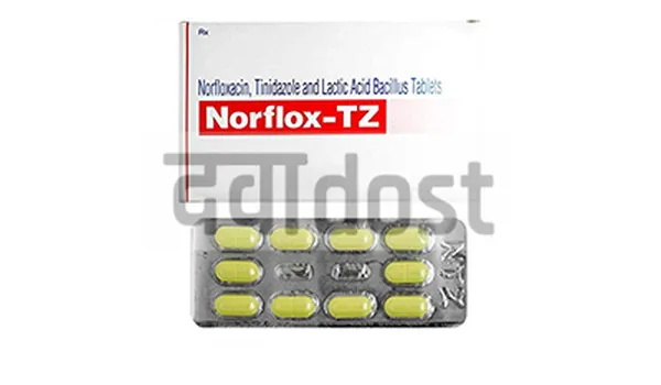 Nflox TZ 200mg/500mg Tablet 10s