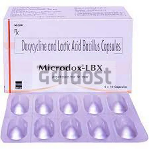 Microdox 100mg LBX Capsule 10s