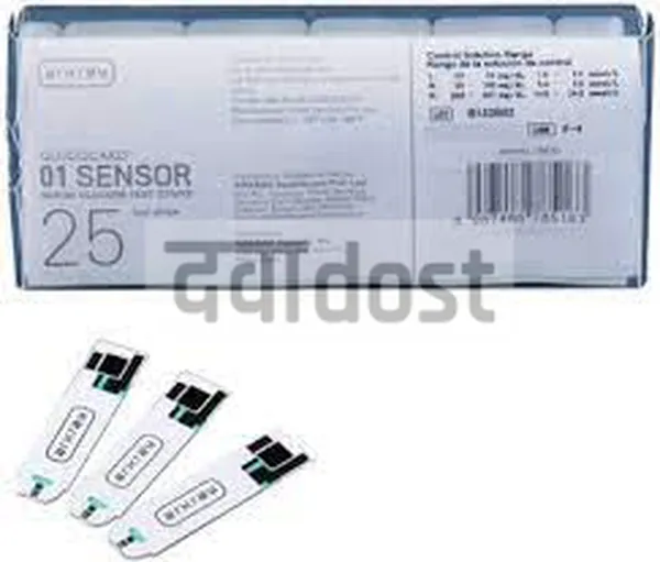 Arkray Glucocard 01 Sensor Blood Glucose Test Strip 25s