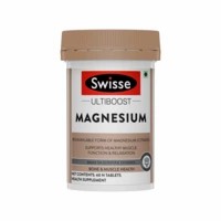 Swisse Ultiboost Magnesium Supplement For Immunity Muscle Energy & Heart Health - 60 Tablets