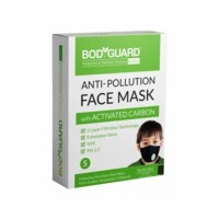 Bodyguard Reusable Anti Pollution Face Mask With Activated Carbon, N99 + Pm2.5 For Kids