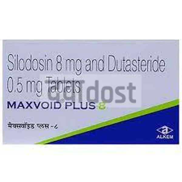 Maxvoid S 8mg/5mg Tablet 10s
