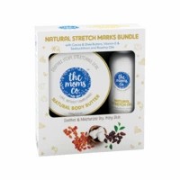 The Moms Co. 7 In 1 Natural  Stretch Bio Oil -100 Ml And Natural Body Butter -100g  Kit Of 2